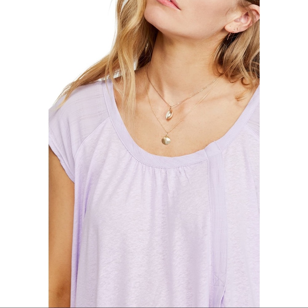 Free People Keep it Casual Tee - Picture 4 of 7